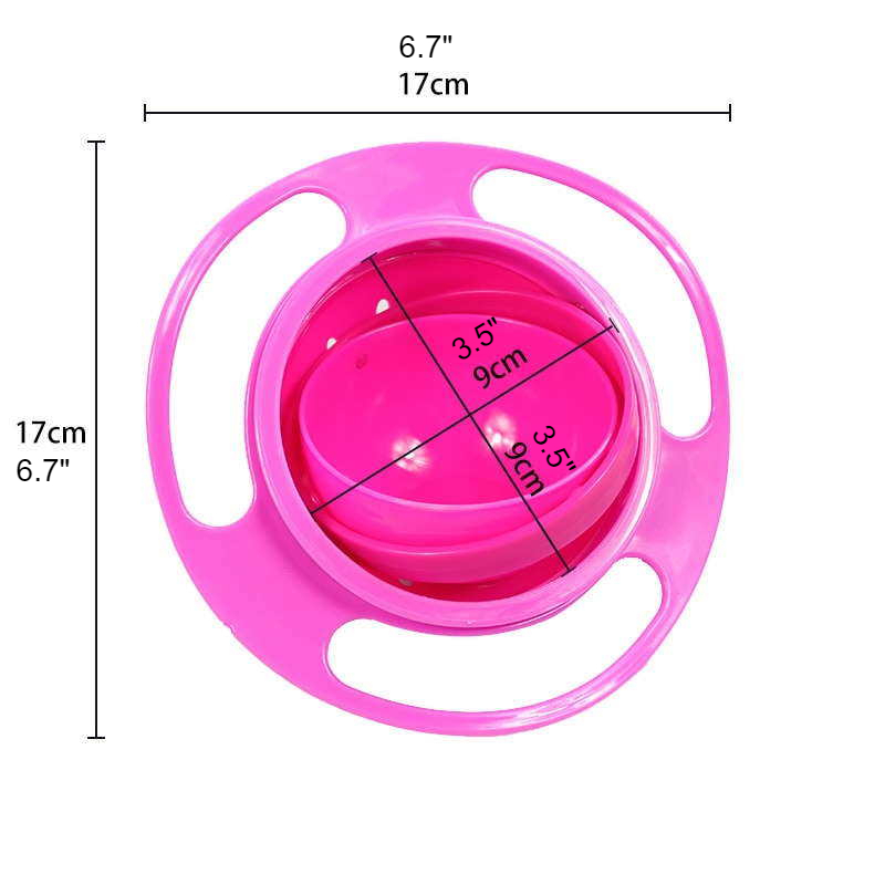 360-Degree Rotating Baby Bowl